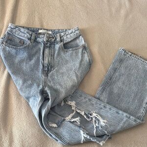 PacSun Light Blue Distressed Women Jeans